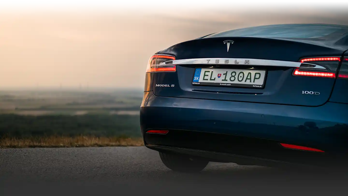 Tesla Model S 100D kufr